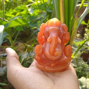 lord ganesha Red aventurine