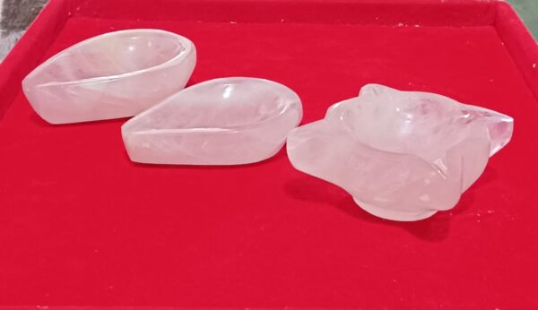 Rose Quartz Diya
