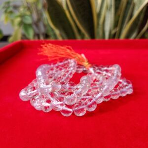 Diamond Cut Sphatik Mala