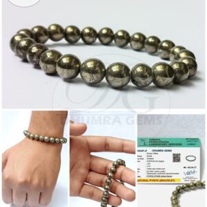 Pyrite Gemstone Bracelet
