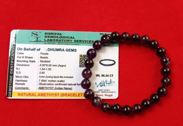 Amethyst Bracelet - Image 2